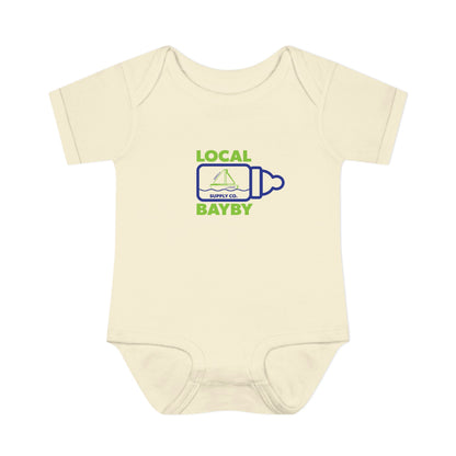Lime Bayby Bottle Onsie
