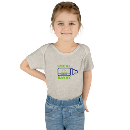 Lime Bayby Bottle Onsie