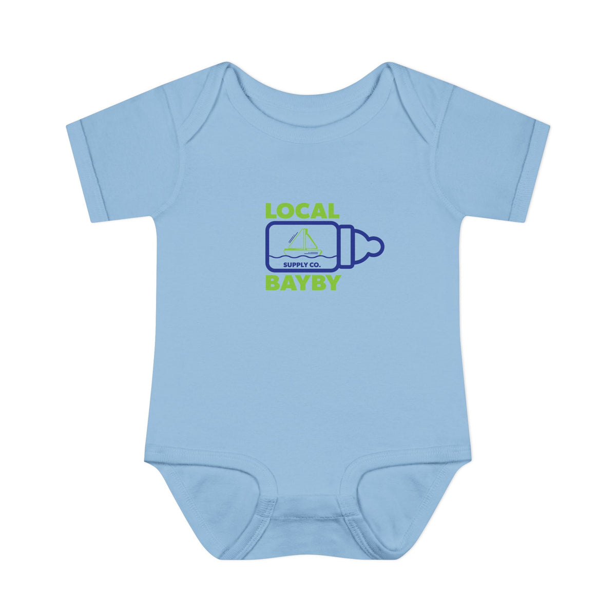 Lime Bayby Bottle Onsie