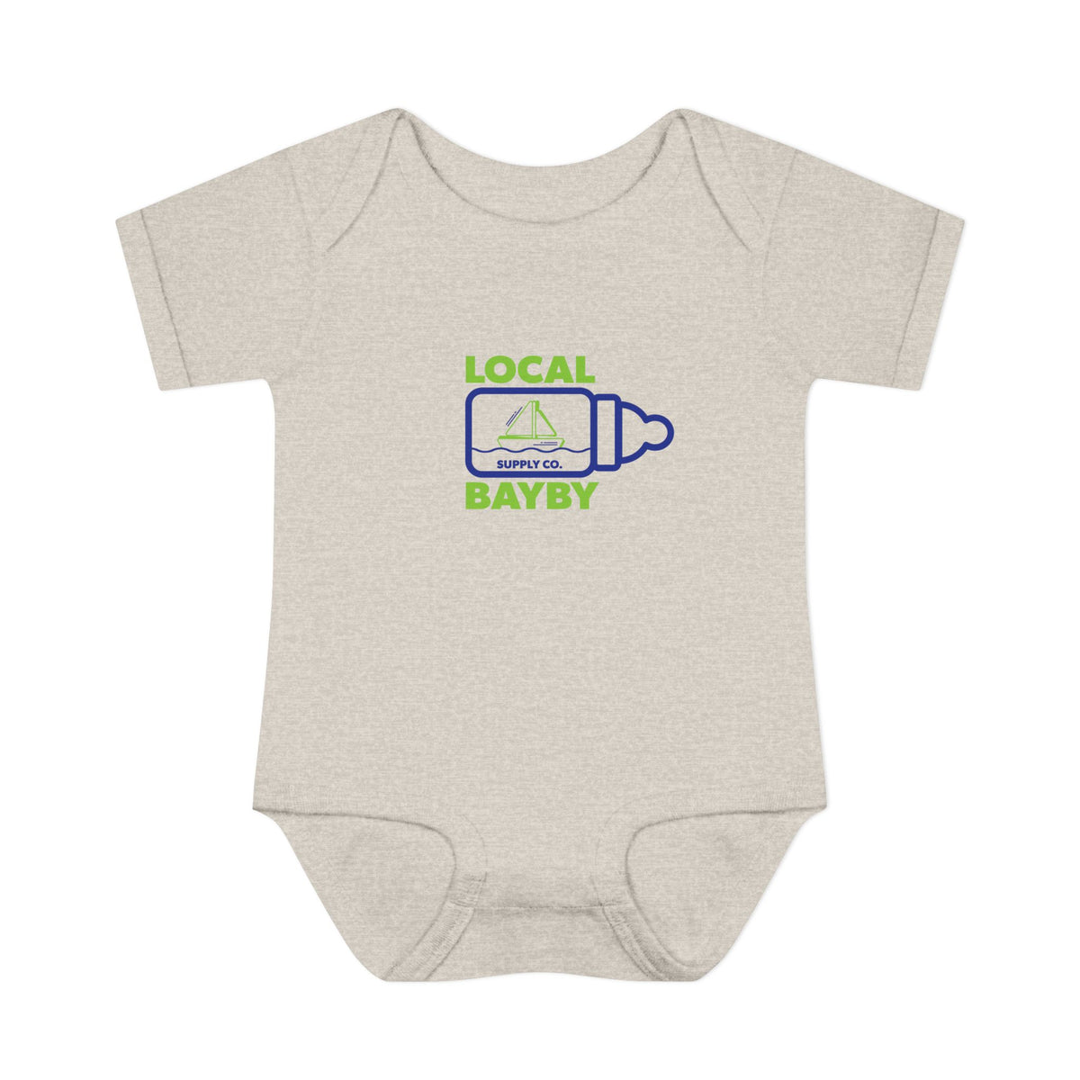 Lime Bayby Bottle Onsie