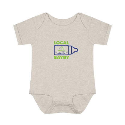 Lime Bayby Bottle Onsie